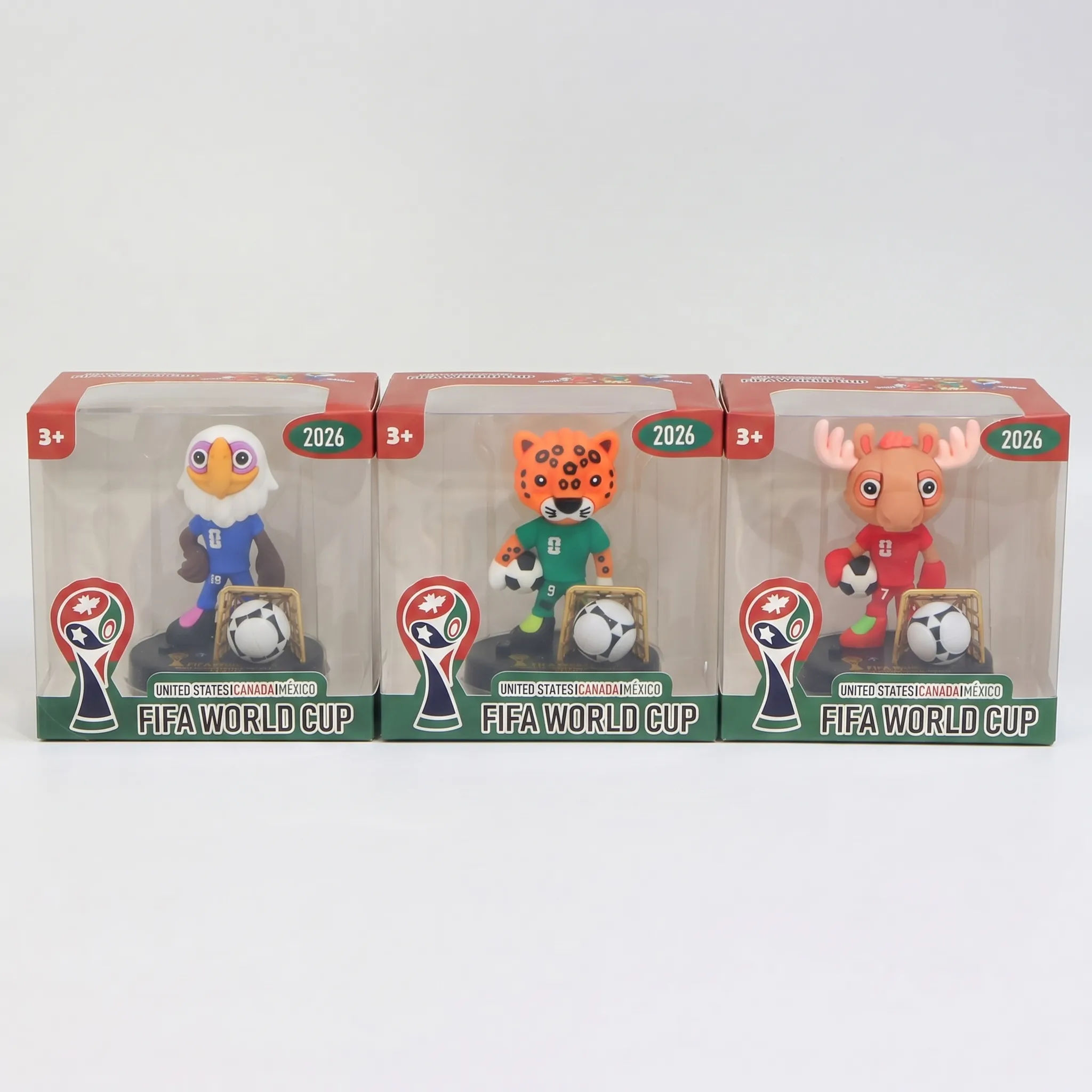 Interactive 2026 World Cup Mascot Figure with Light  Music